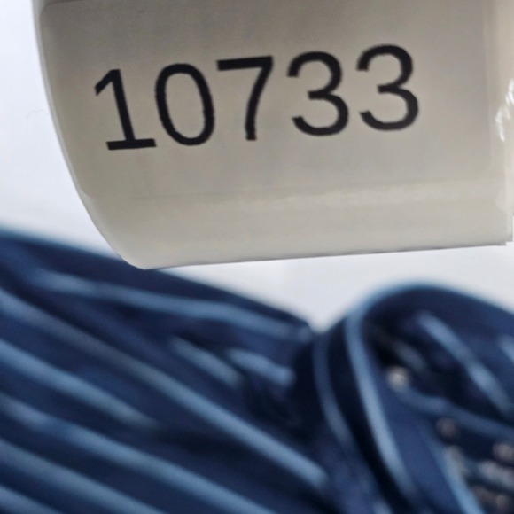 Under Armour Mens Playoff Polo Shirt Navy Blue Striped Large LG Active Golf - Picture 7 of 7